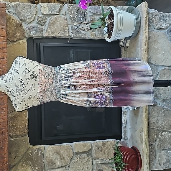 BOHO STRAPLESS DRESS - Picture 2 of 10